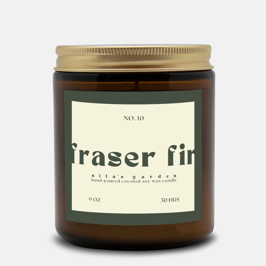 No. 10 Fraser Fir - Coconut Soy Wax Candle