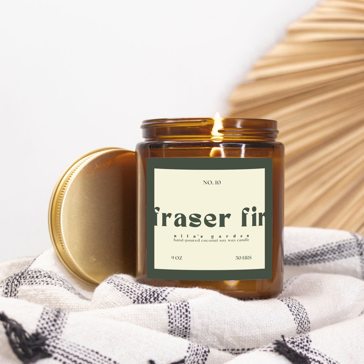 No. 10 Fraser Fir - Coconut Soy Wax Candle