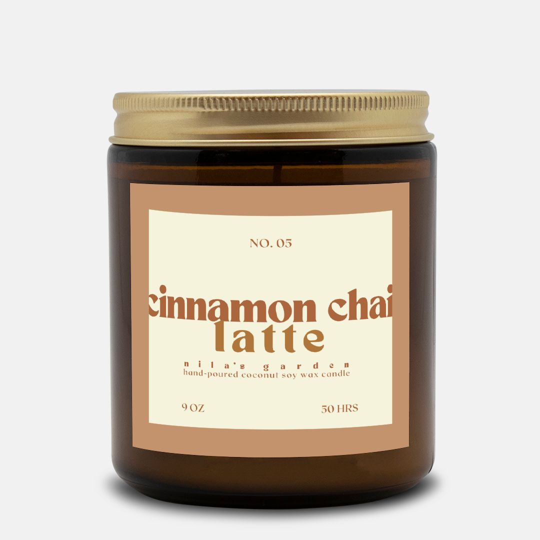 No. 05 The Cinnamon Chai Latte Candle- Coconut Soy Wax