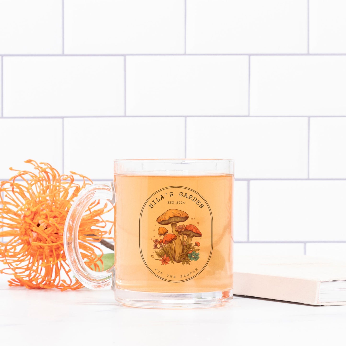 Bloom Where You Are Planted Mug Glass