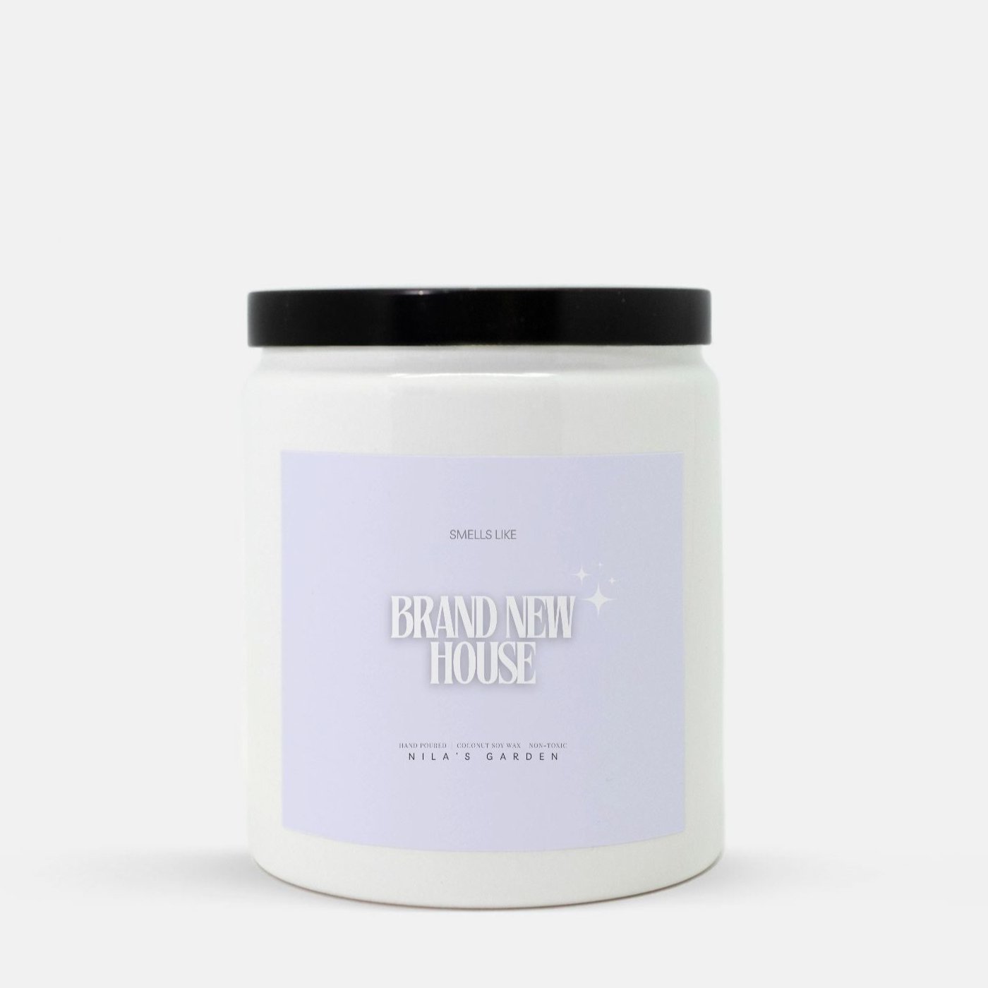 Smells like Brand New House Coconut Soy Ceramic Candle
