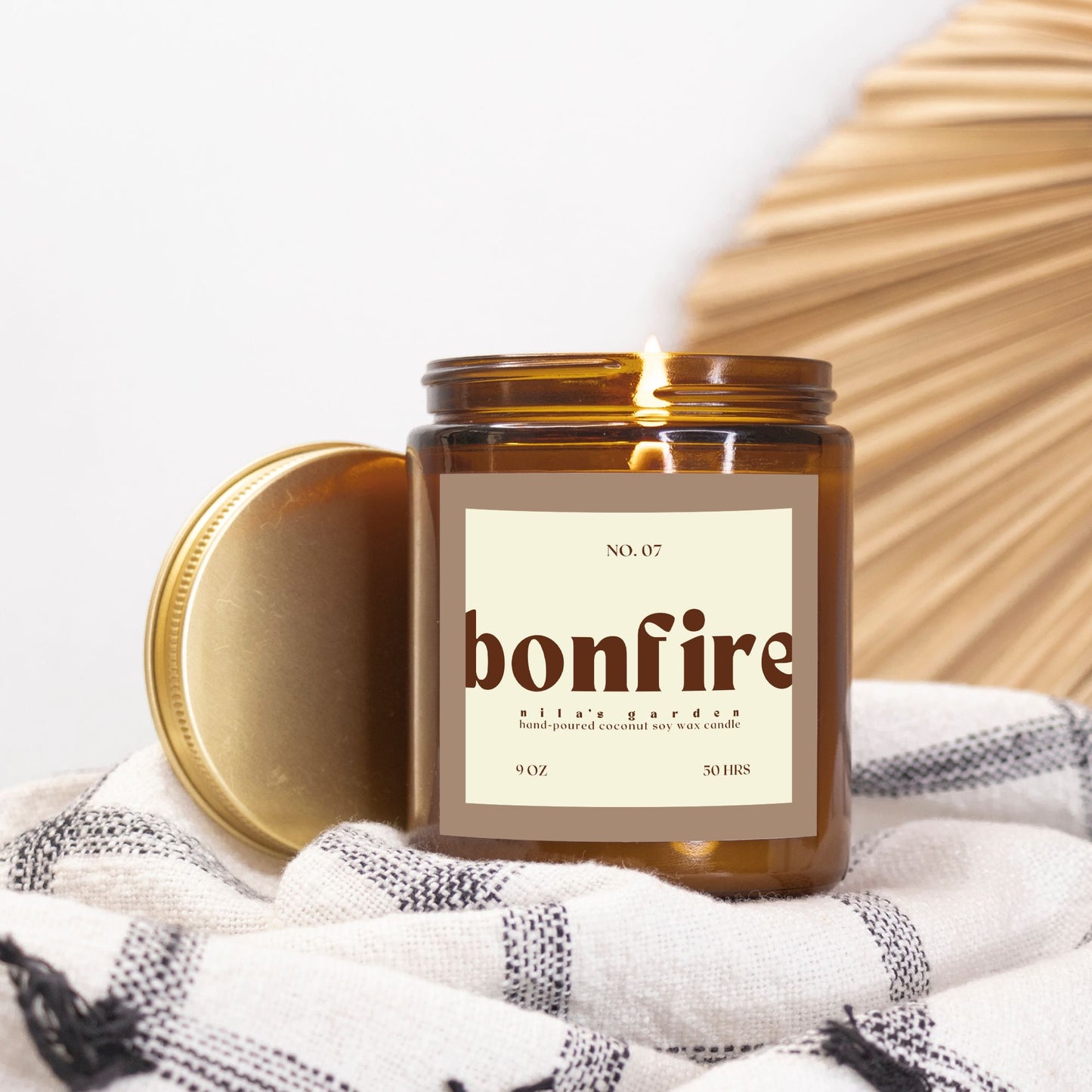 No. 07 Bonfire - Coconut Soy Wax Candle
