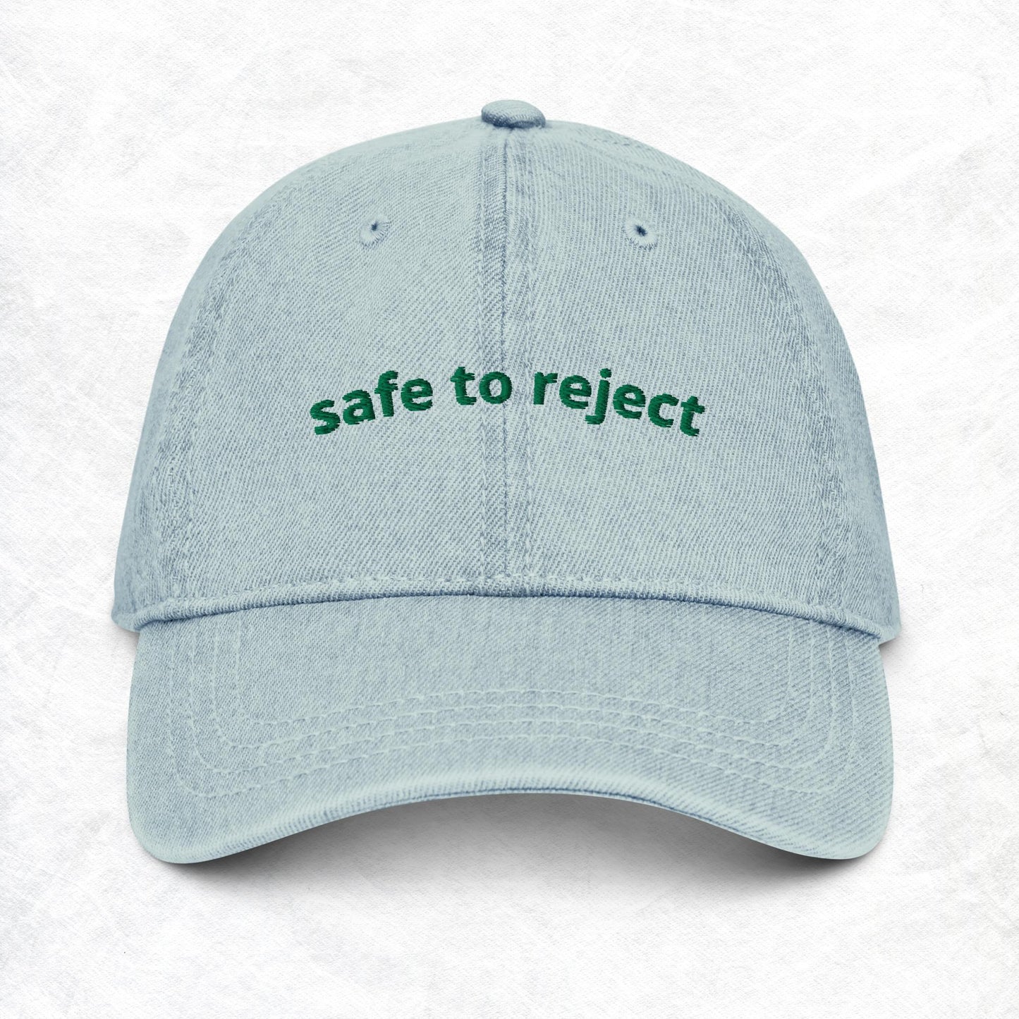Safe to Reject Baseball Hat