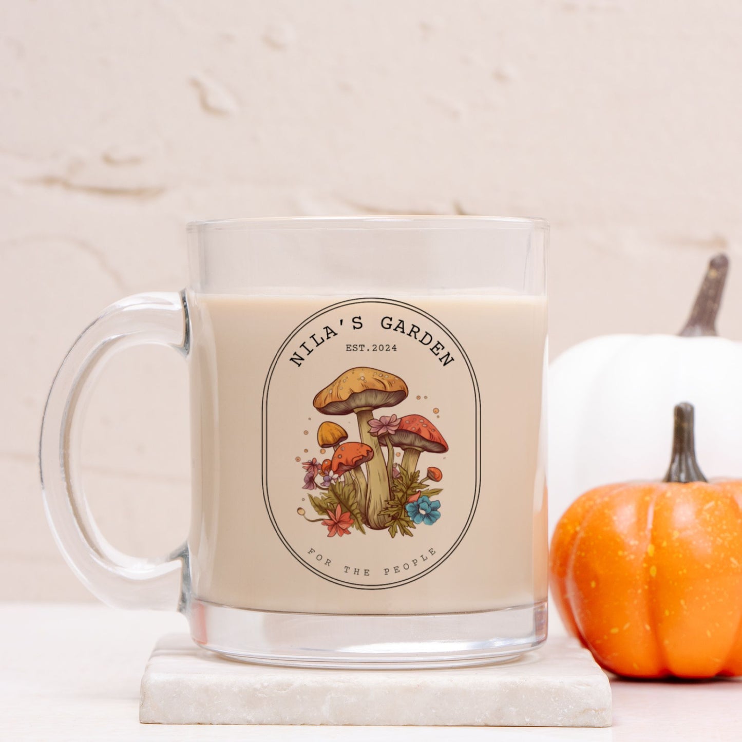 Bloom Where You Are Planted Mug Glass