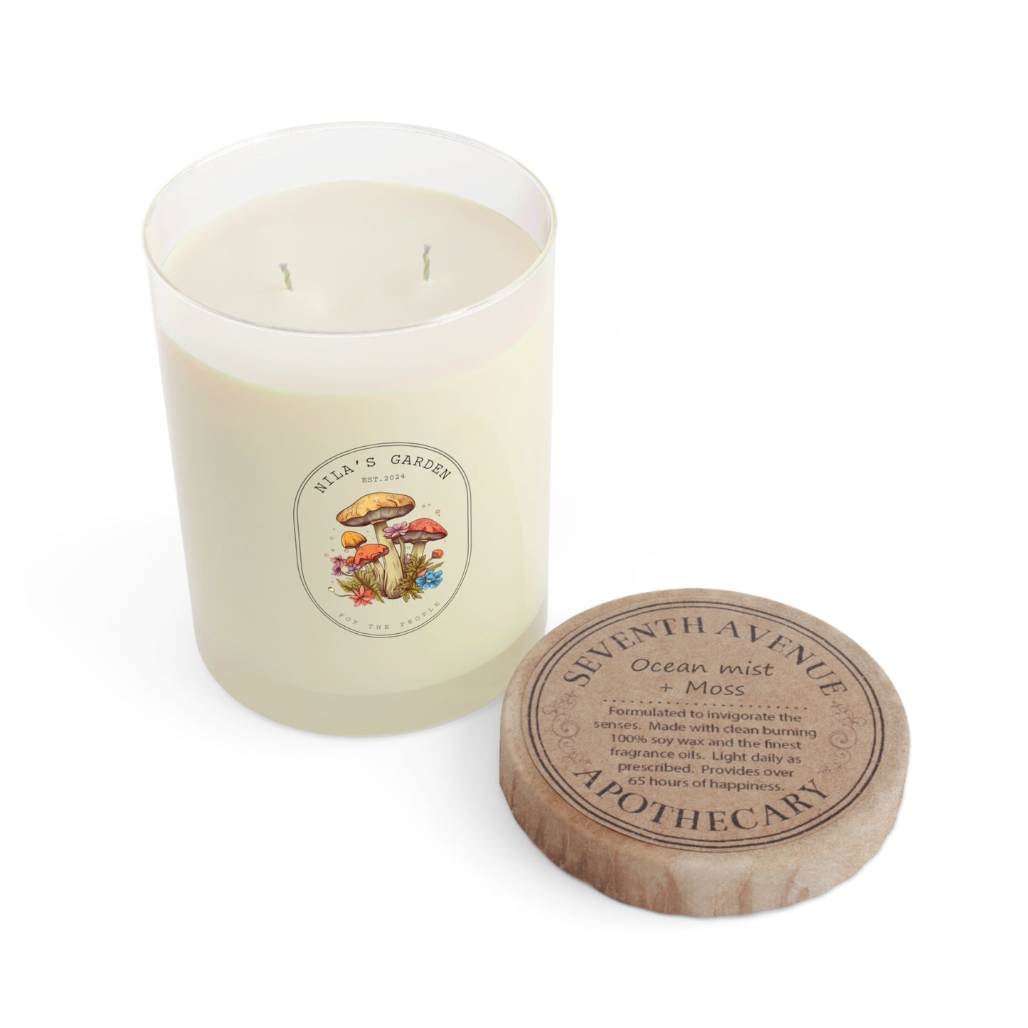 Bloom Where You Are Planted- The Seventh Avenue + Nila's Garden Collab Collection Candle